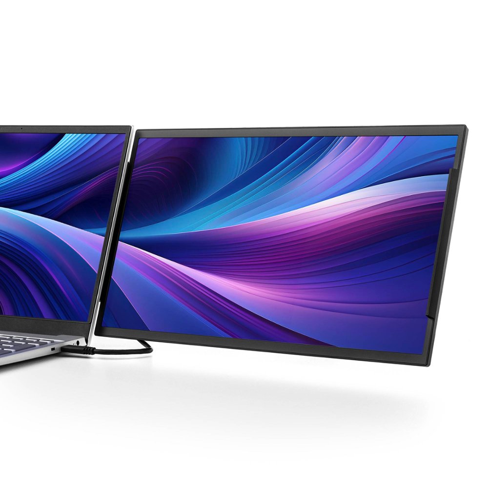 Portable Dual Screen Laptop Monitor